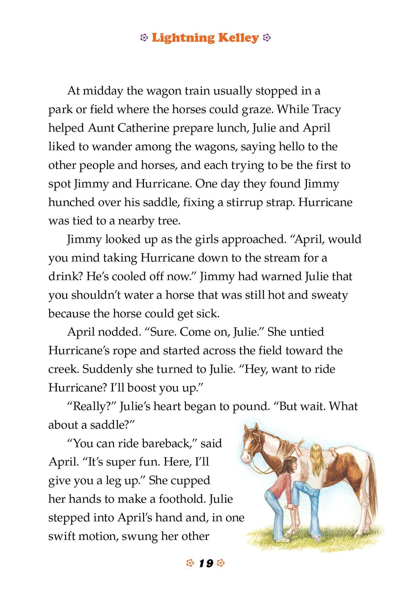 Julie Takes a Stand