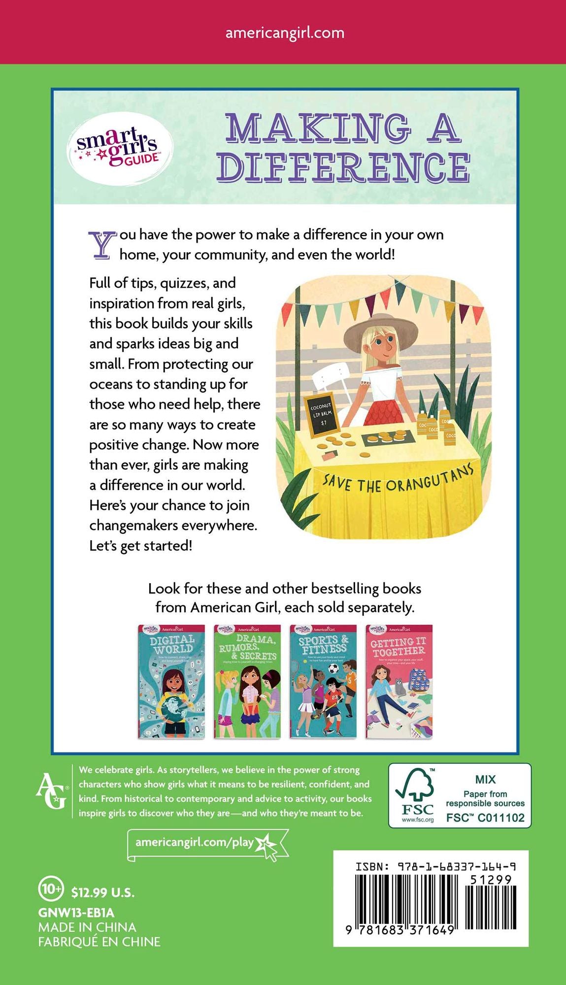 A Smart Girl's Guide: Making a Difference: Using Your Talents and Passions to Change the World