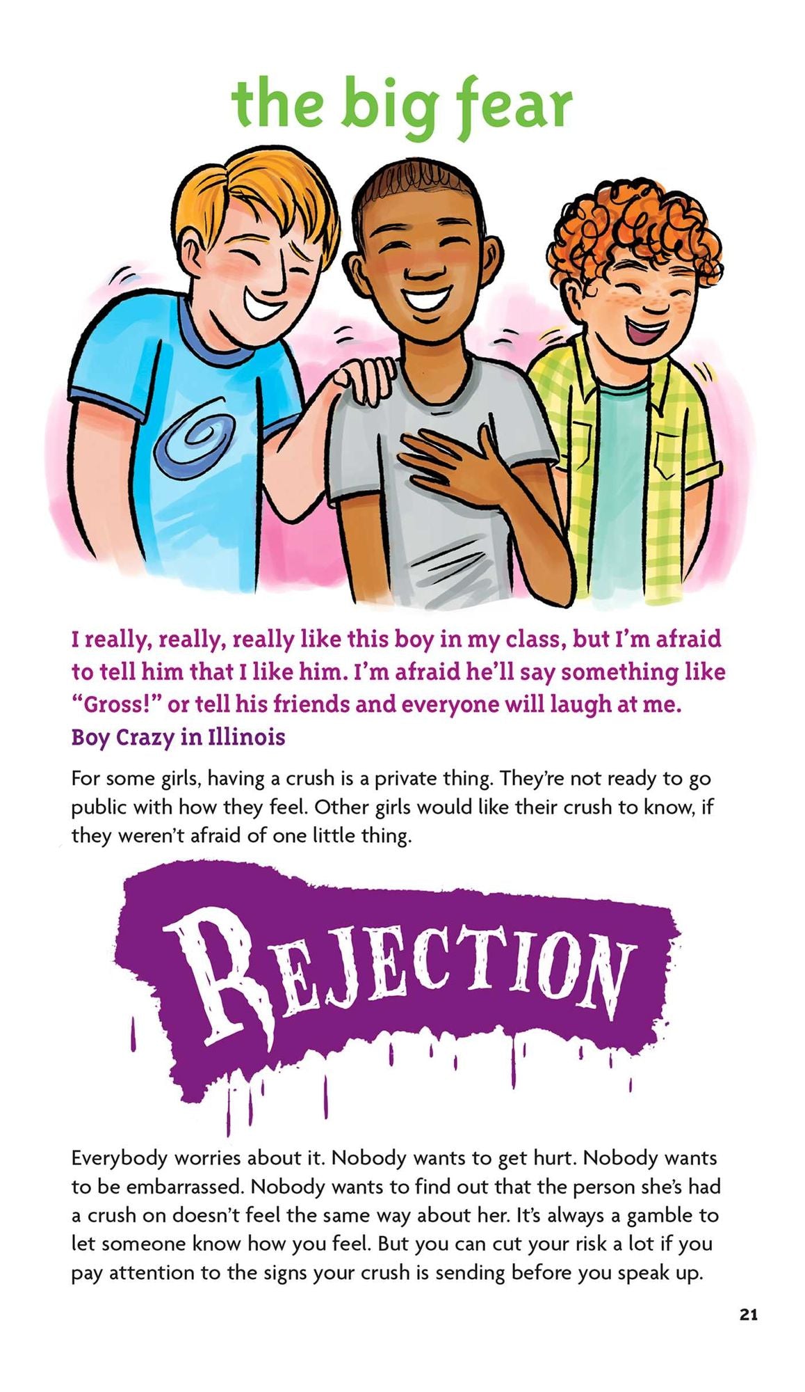 A Smart Girl's Guide: Crushes: Dating, Rejection, and Other Stuff