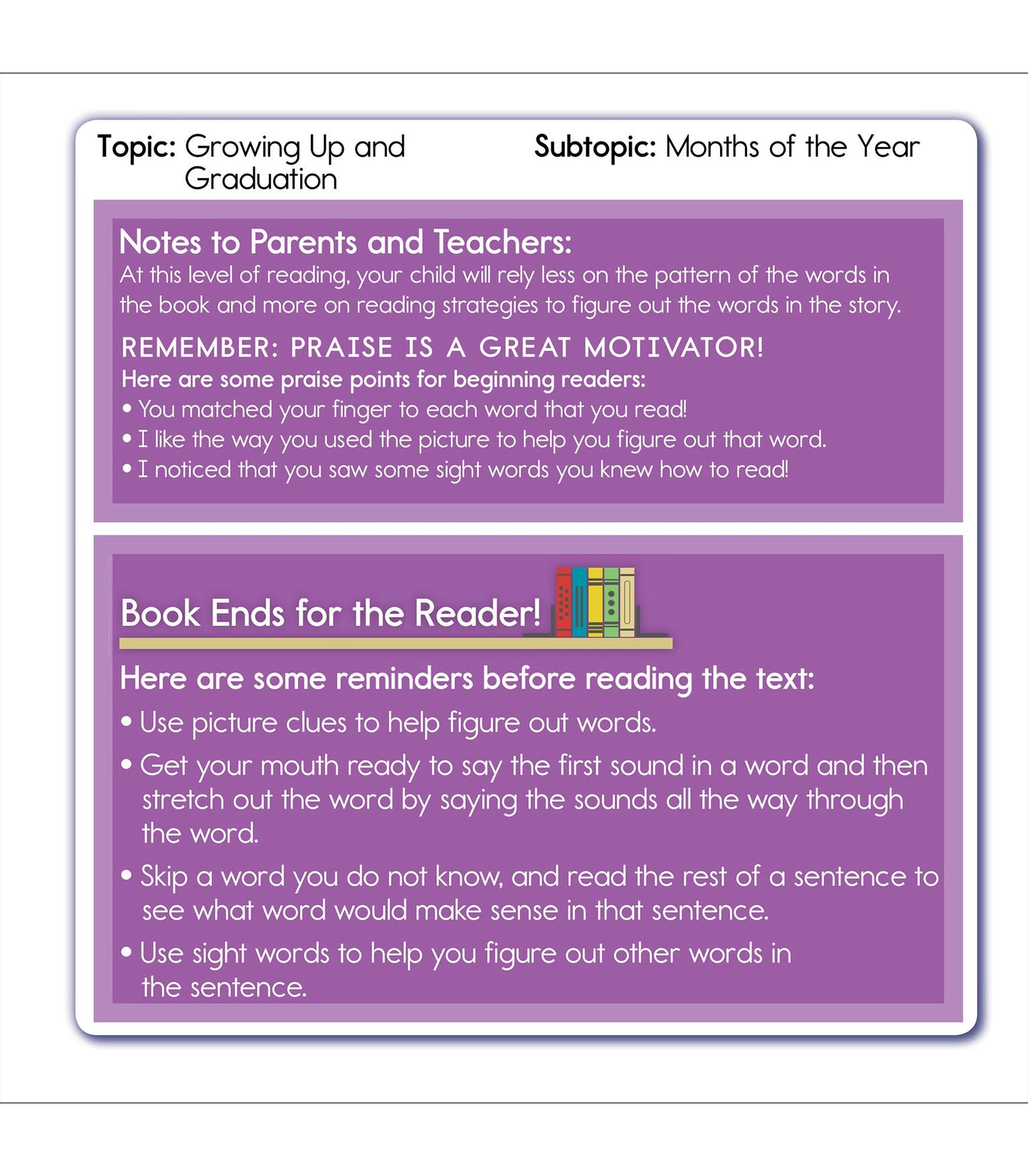 Kindergarten Seasons
