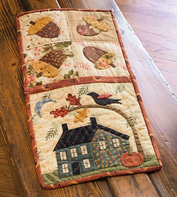 Tabletop Turnabouts: 2-for-1 Small Quilts for Your Home