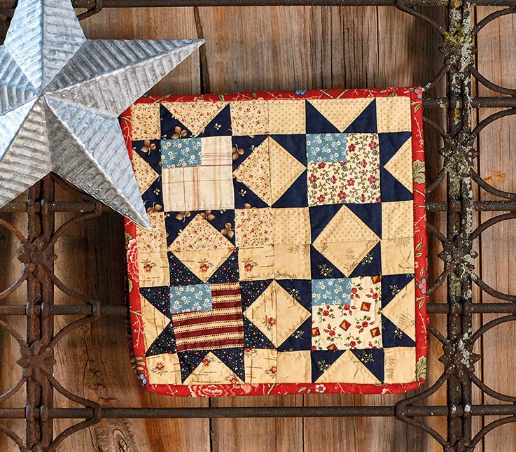 Tabletop Turnabouts: 2-for-1 Small Quilts for Your Home