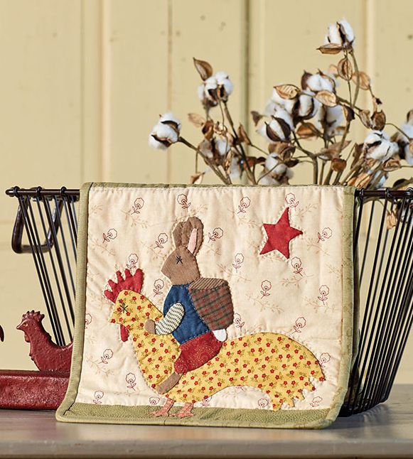 Tabletop Turnabouts: 2-for-1 Small Quilts for Your Home