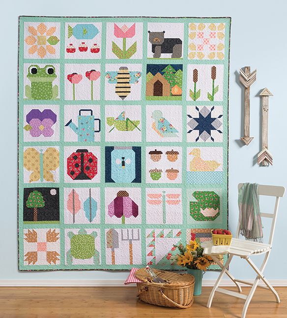 Patchwork Picnic: Simple-to-Piece Blocks That Celebrate the Outdoors