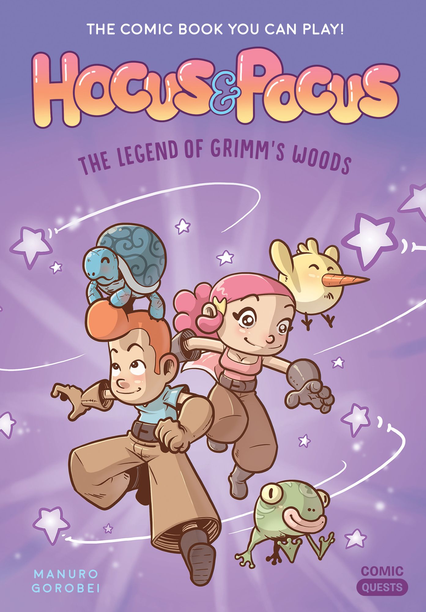 Hocus & Pocus : The Legend of Grimm's Woods: The Comic Book You Can Play!