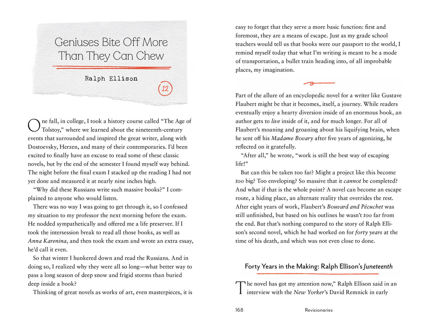 Revisionaries: What We Can Learn from the Lost, Unfinished, and Just Plain Bad Work of Great Writers