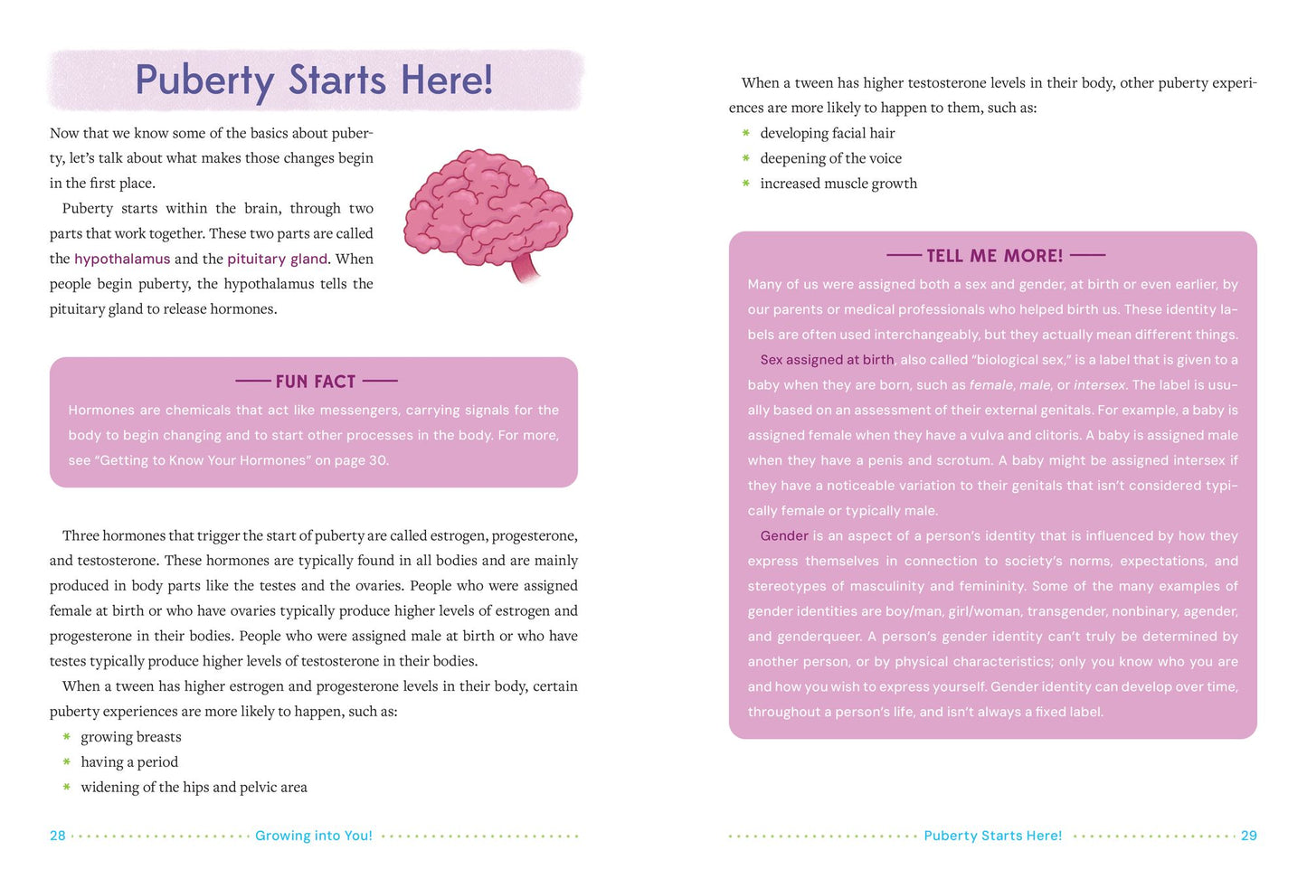 Growing into You!: An Inclusive, Shame-Busting, Get-Real Guide to Your Changing Body and Mind