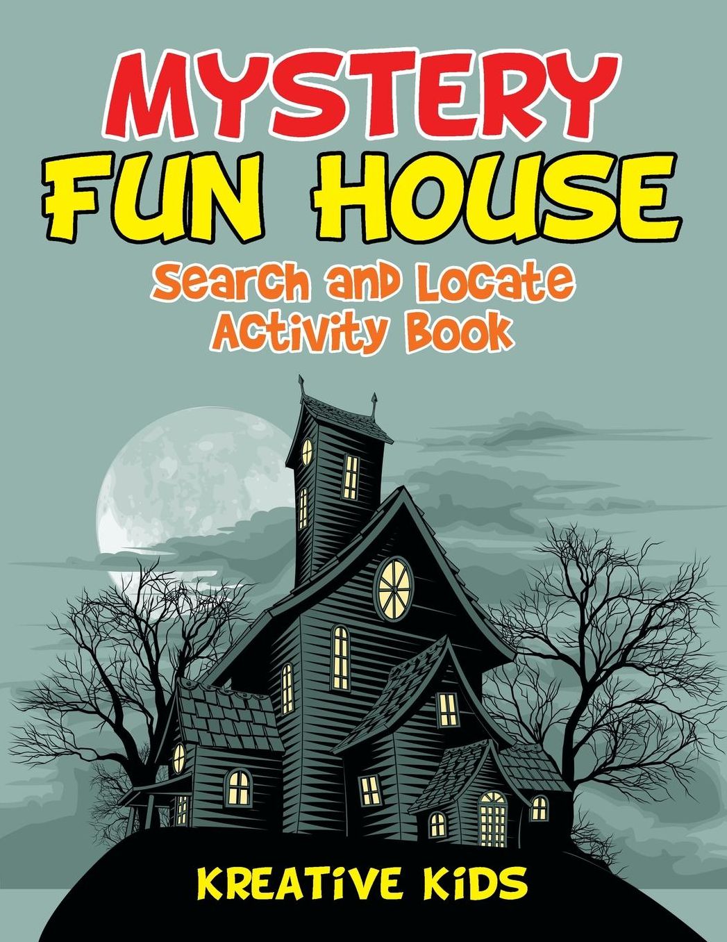 Mystery Fun House Search and Locate Activity Book