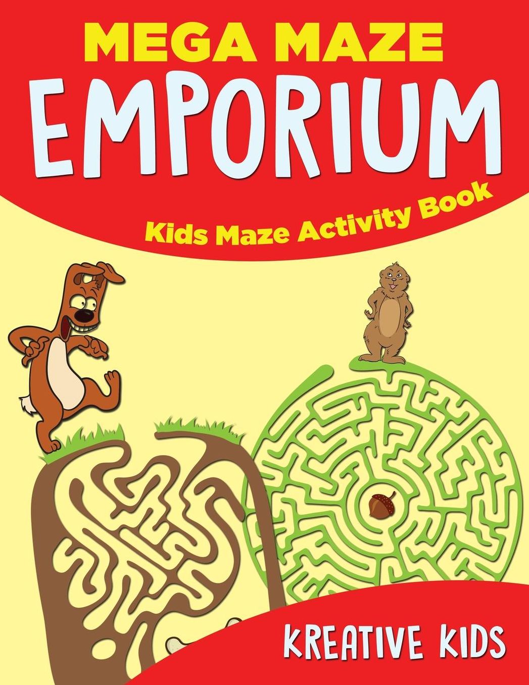 Mega Maze Emporium: Kids Maze Activity Book