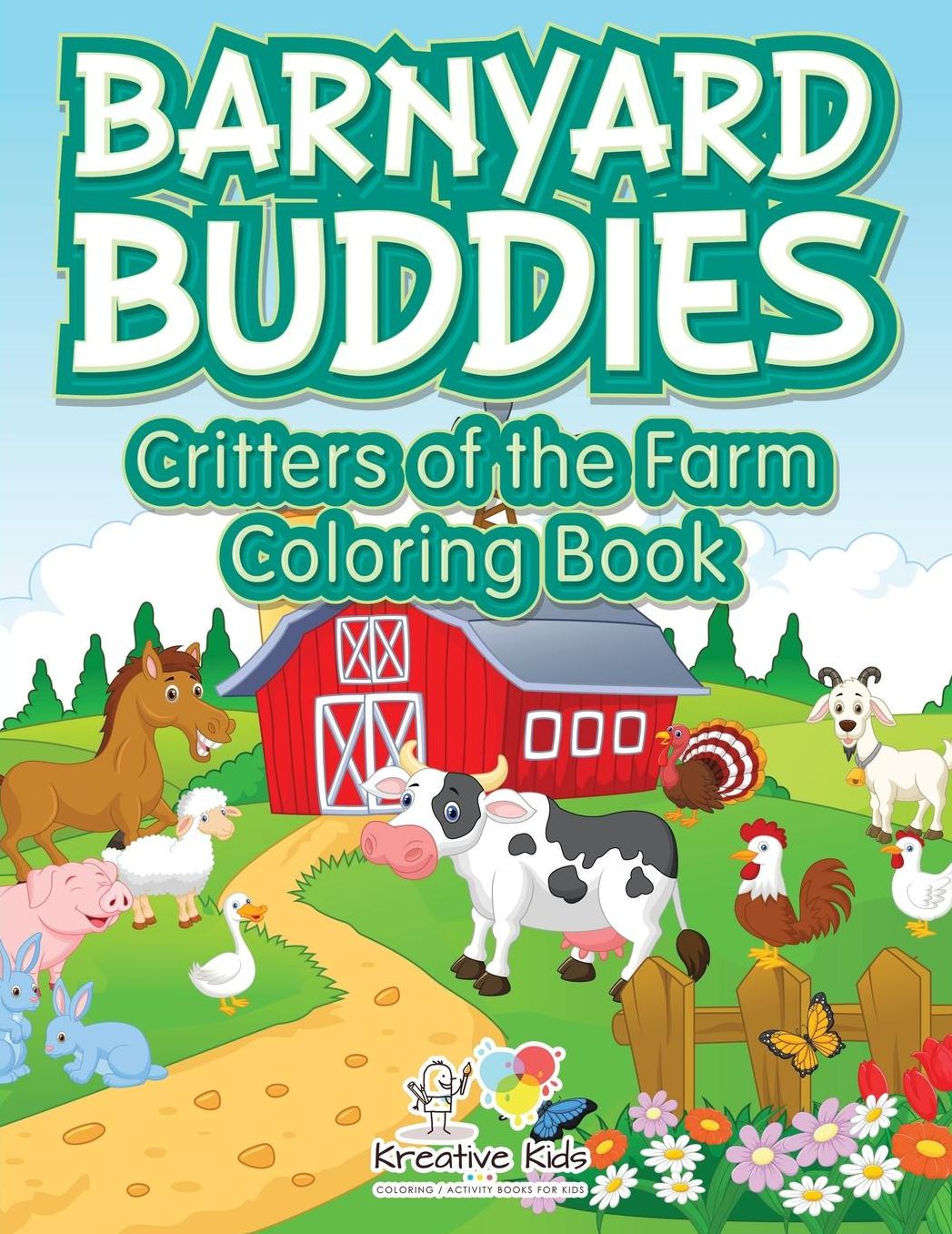 Barnyard Buddies: Critters of the Farm coloring book