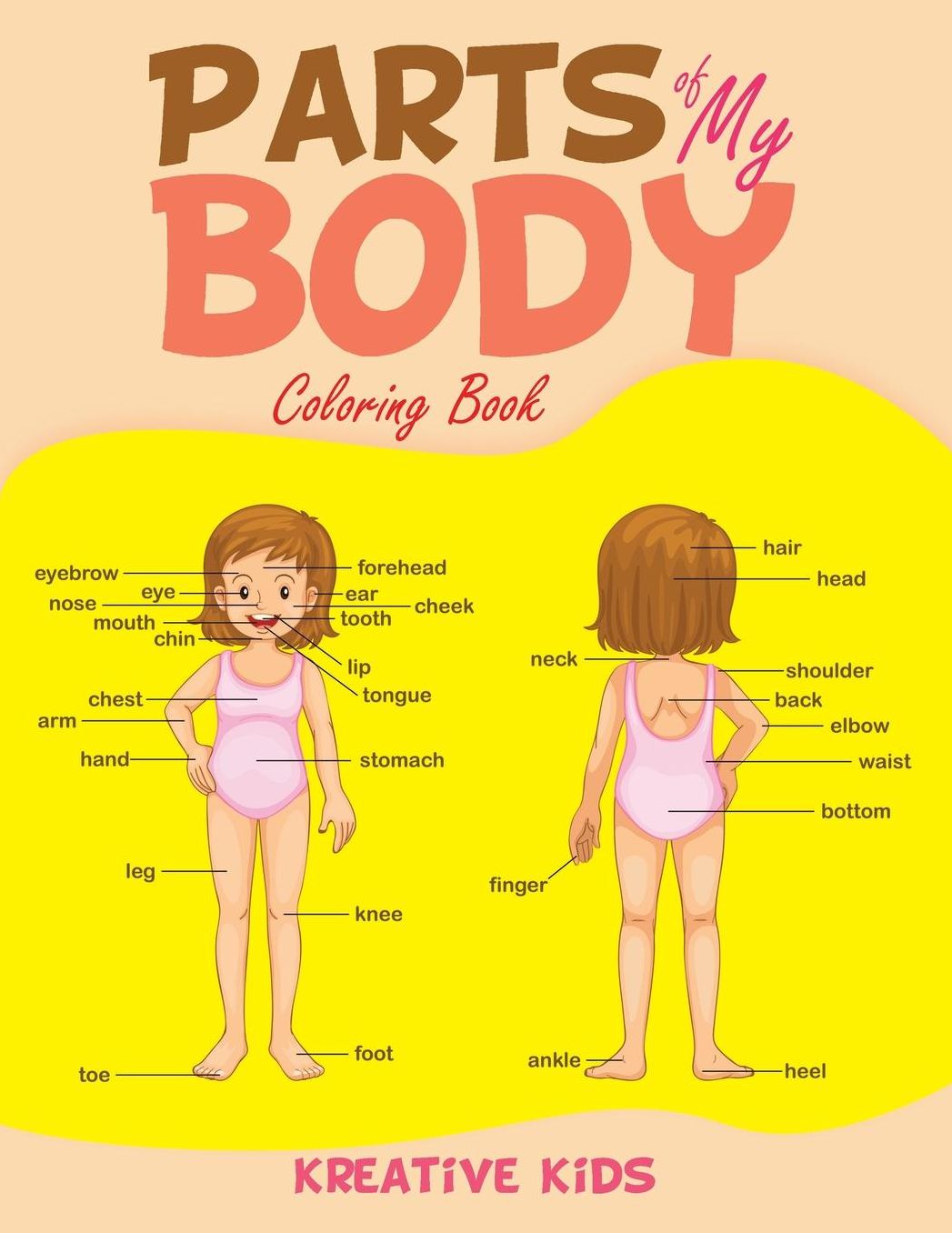 Parts of My Body Coloring Book
