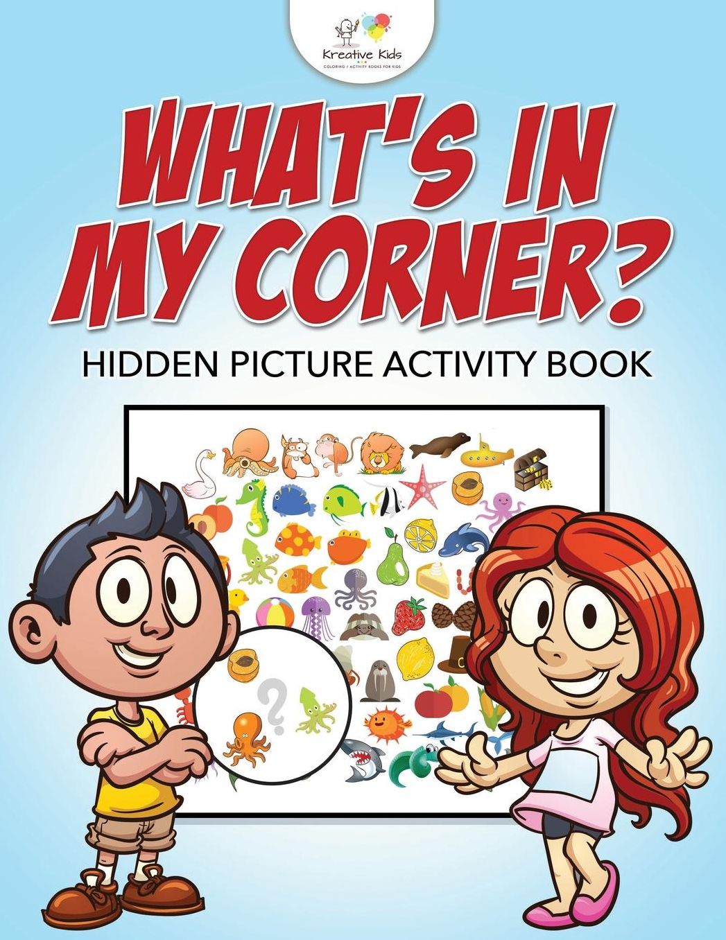 What's in My Corner? Hidden Picture Activity Book