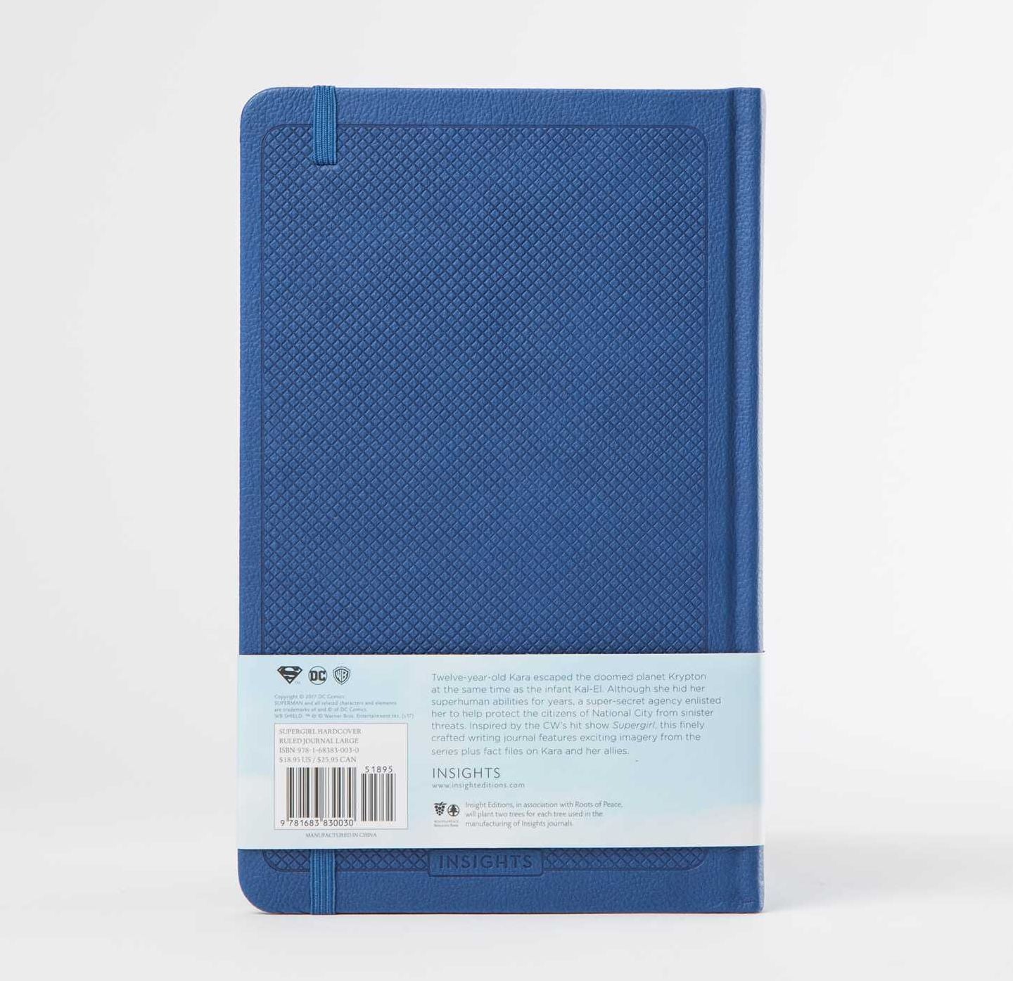 Supergirl Hardcover Ruled Journal