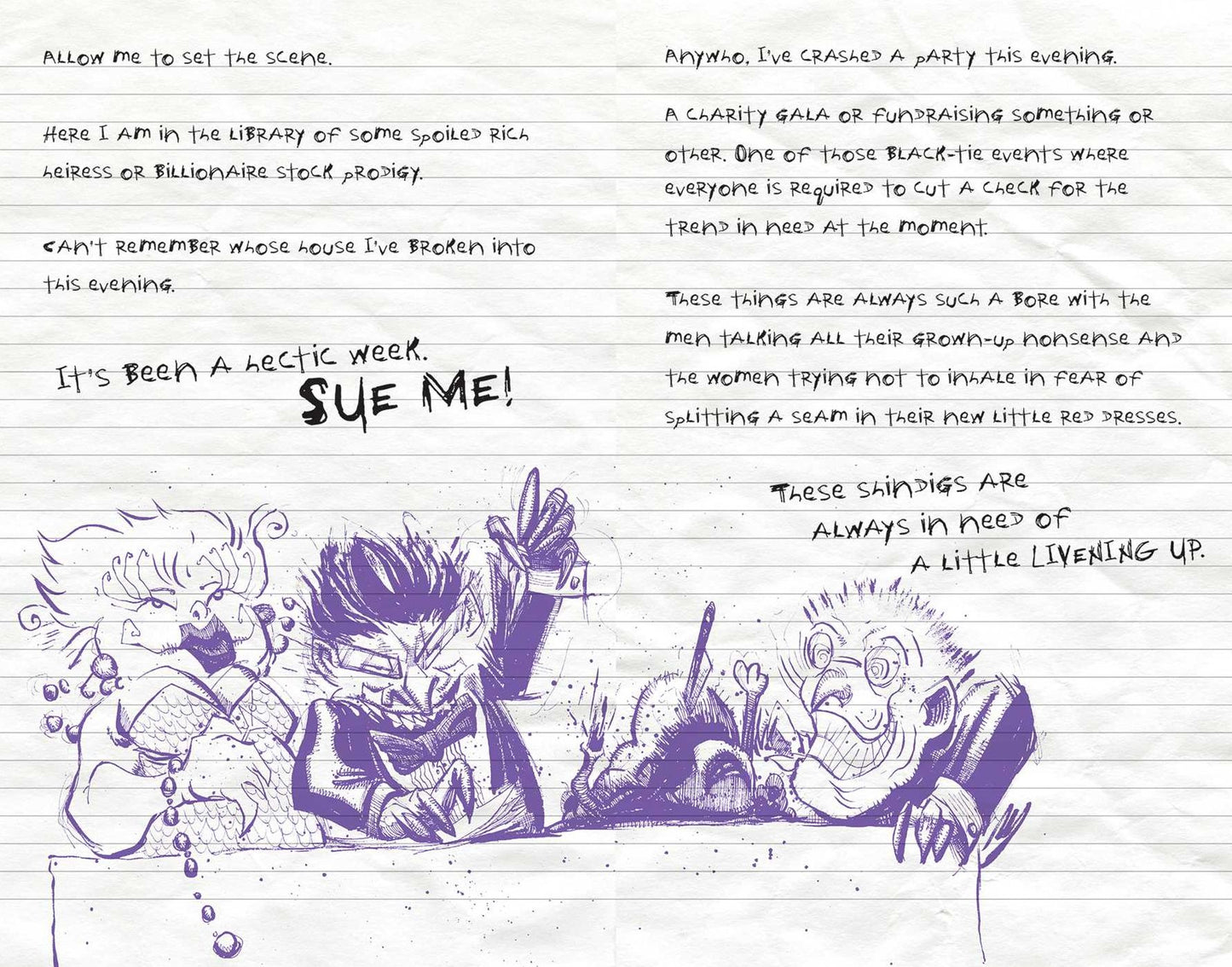 The Joker Ruled Pocket Journal