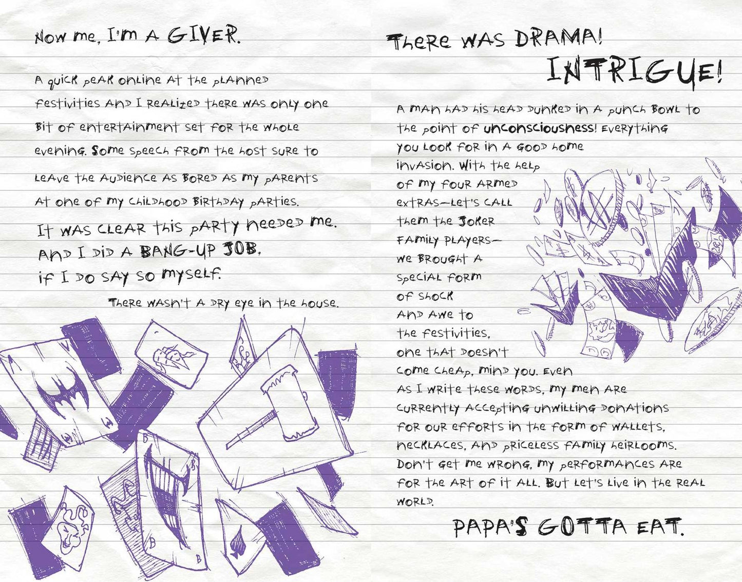 The Joker Ruled Pocket Journal