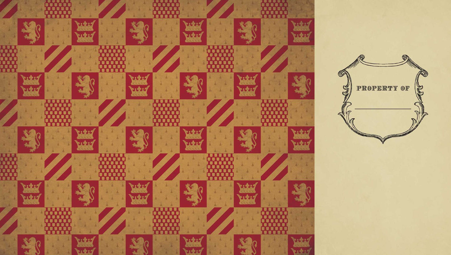 Harry Potter: Gryffindor Ruled Pocket Journal