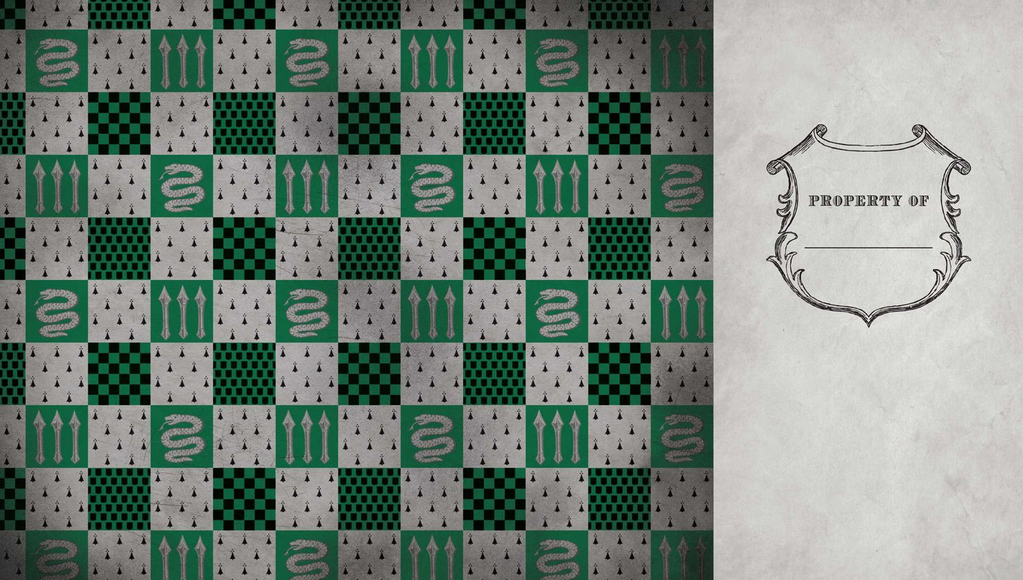 Harry Potter: Slytherin Ruled Pocket Journal