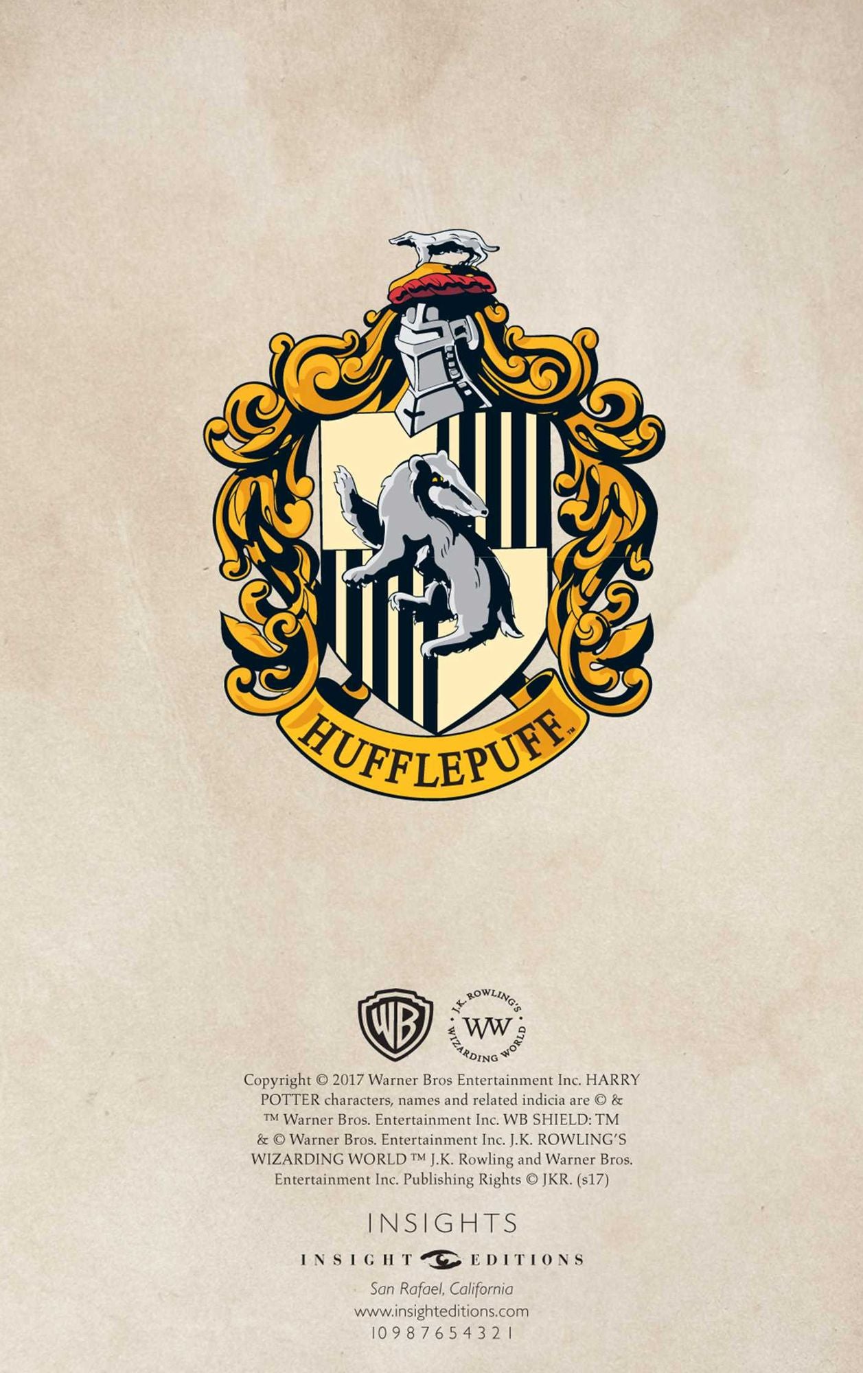 Harry Potter: Hufflepuff Ruled Pocket Journal