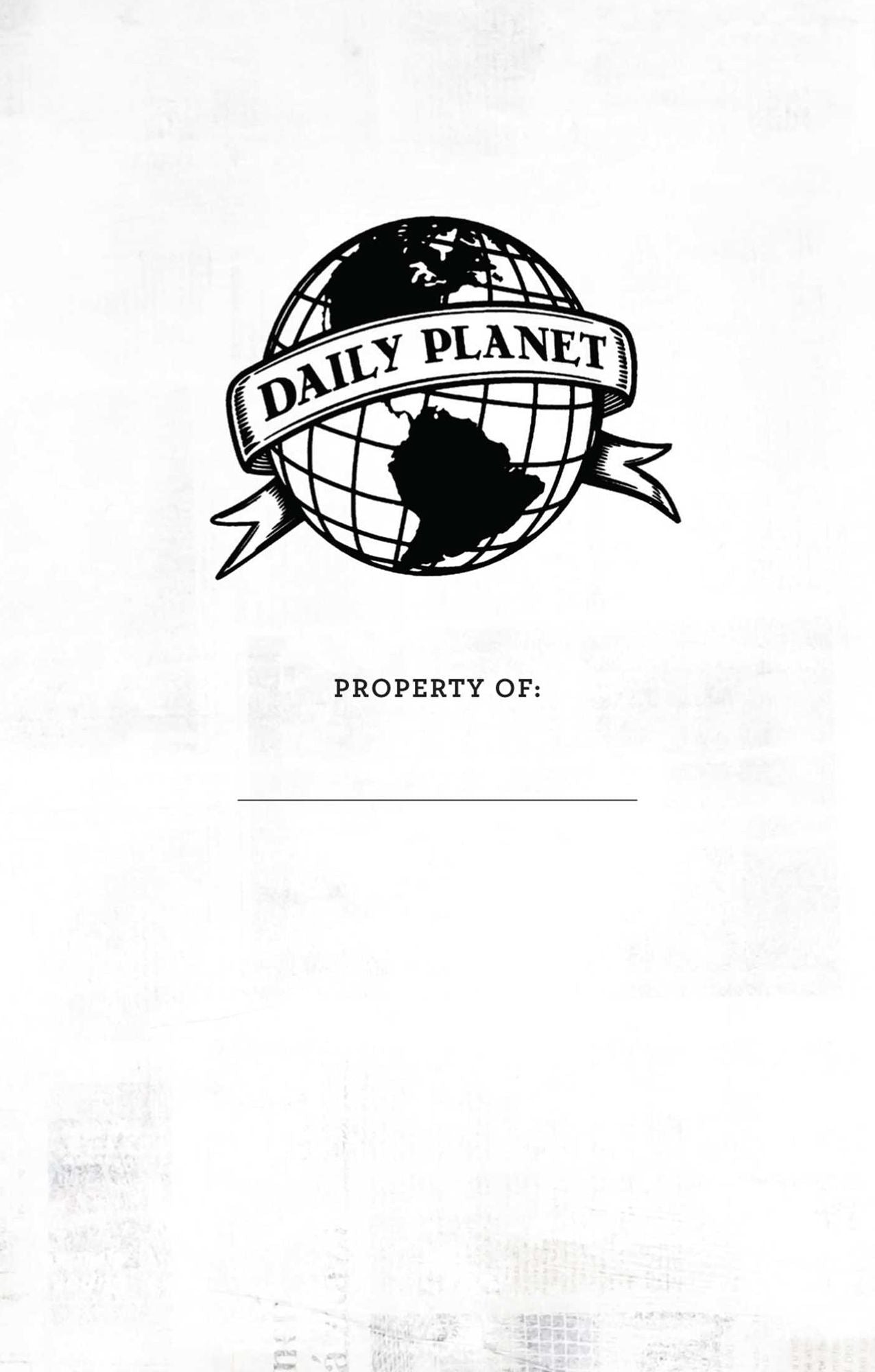 Superman: Daily Planet Ruled Pocket Journal