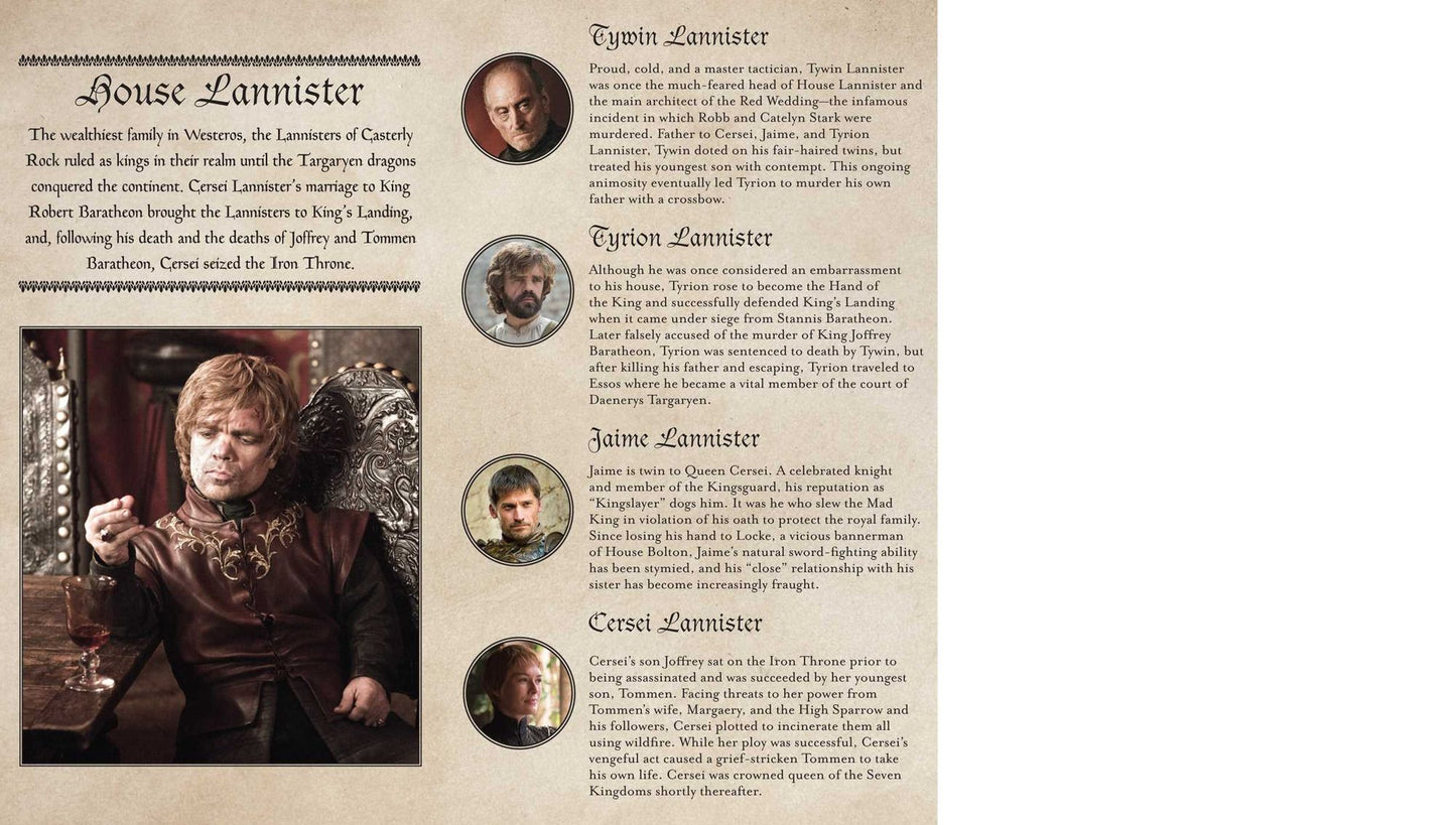 Game of Thrones: House Lannister Ruled Pocket Journal