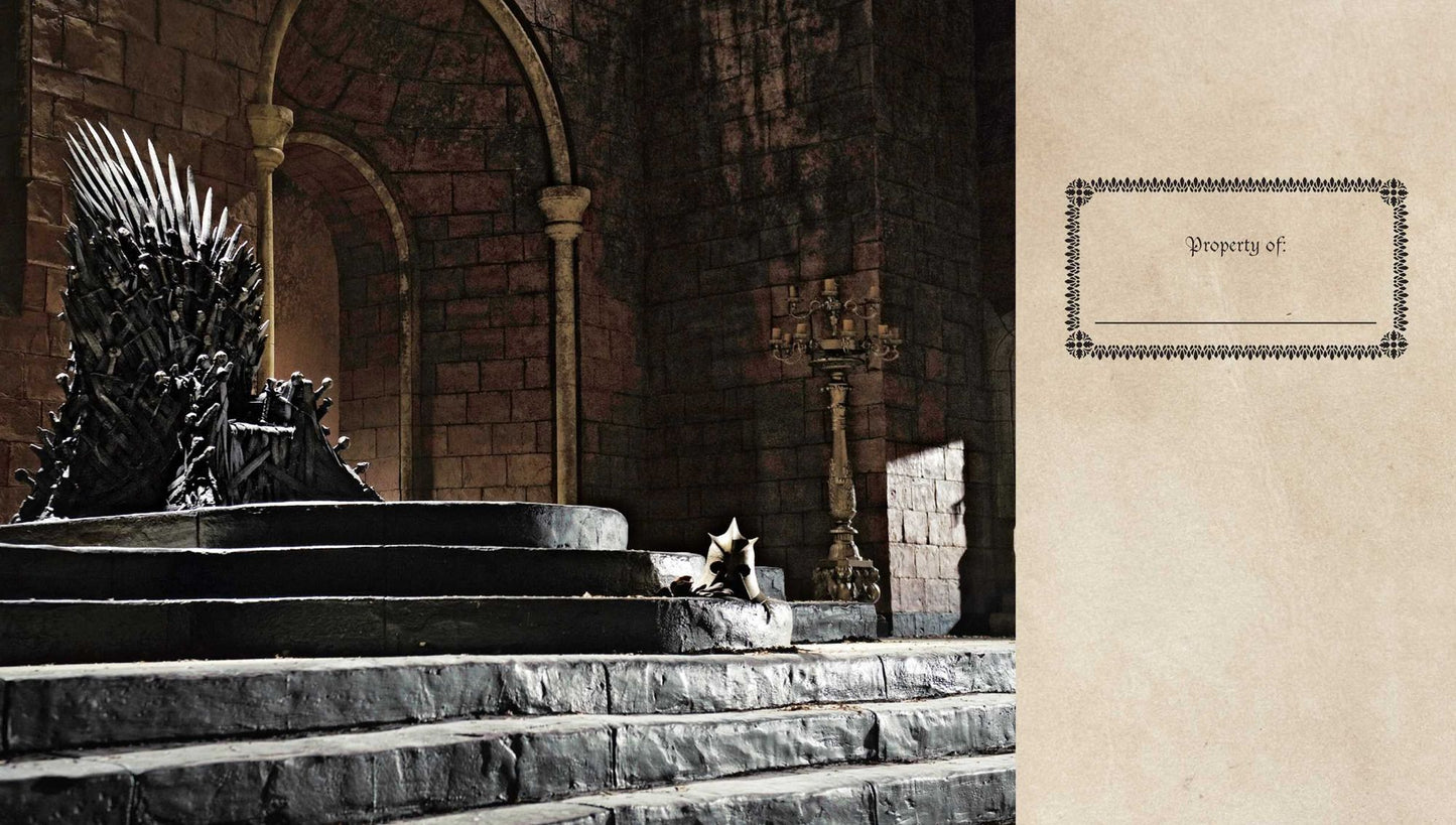 Game of Thrones: House Lannister Ruled Pocket Journal
