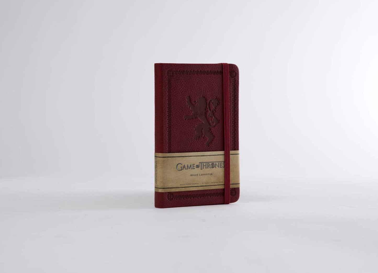 Game of Thrones: House Lannister Ruled Pocket Journal