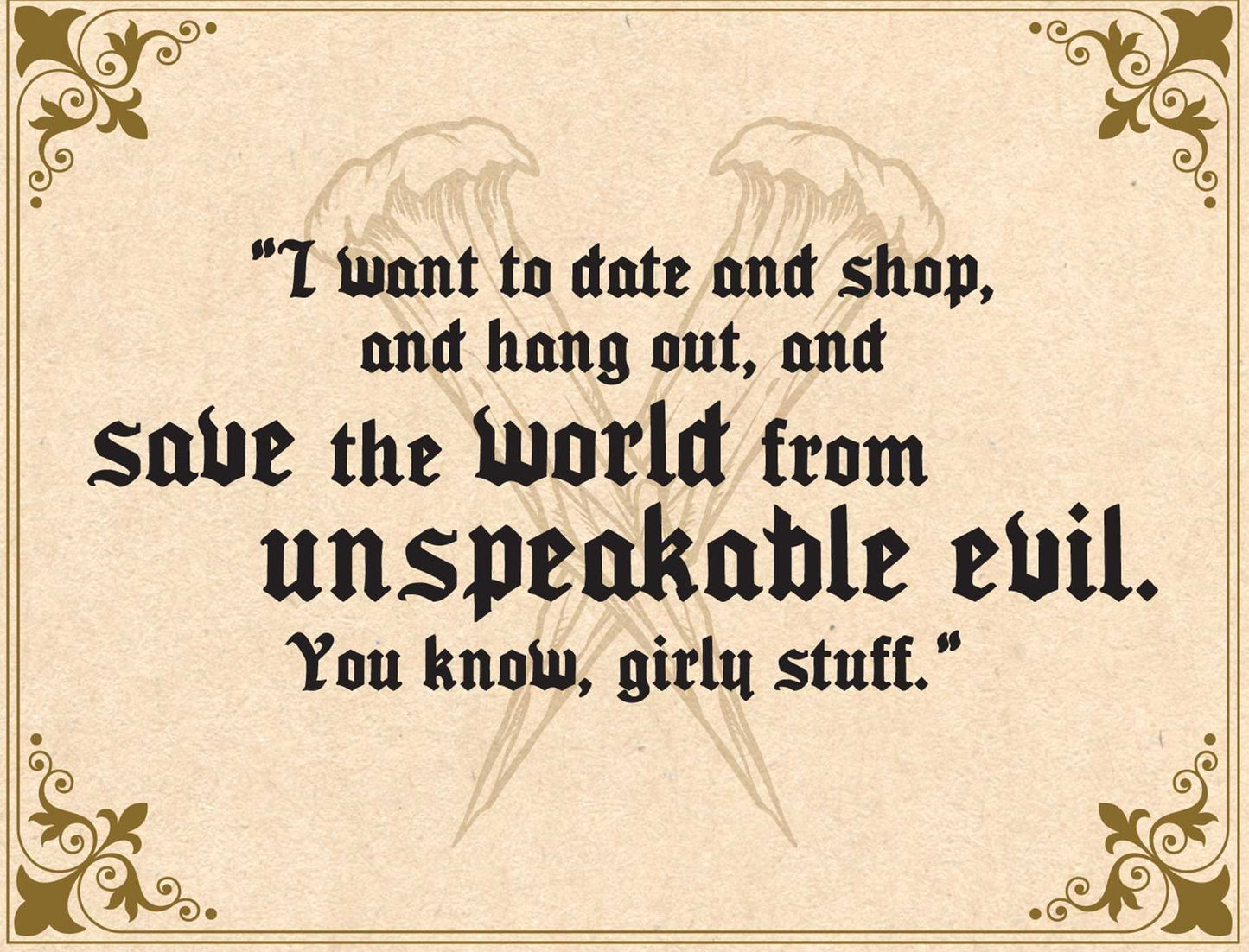 Buffy the Vampire Slayer Vampyr Stationery Set