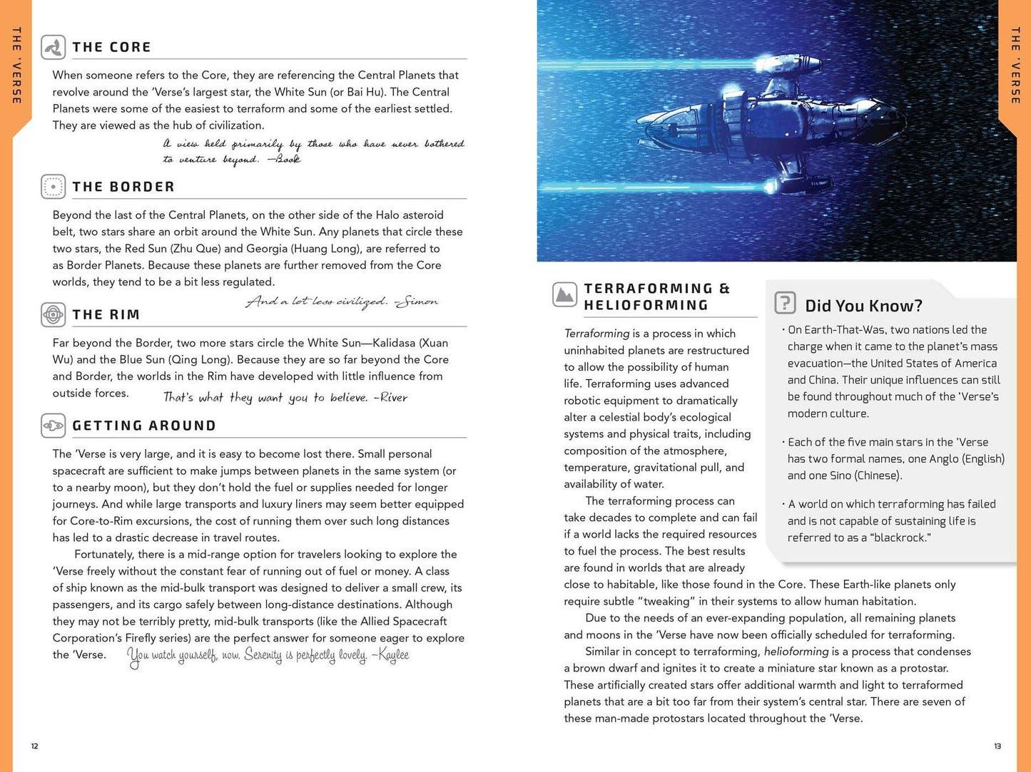 Hidden Universe Travel Guides: Firefly: The 'Verse