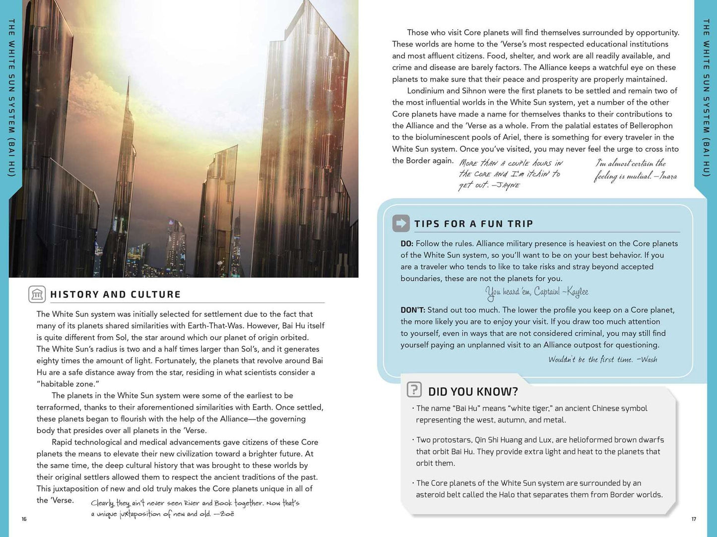 Hidden Universe Travel Guides: Firefly: The 'Verse