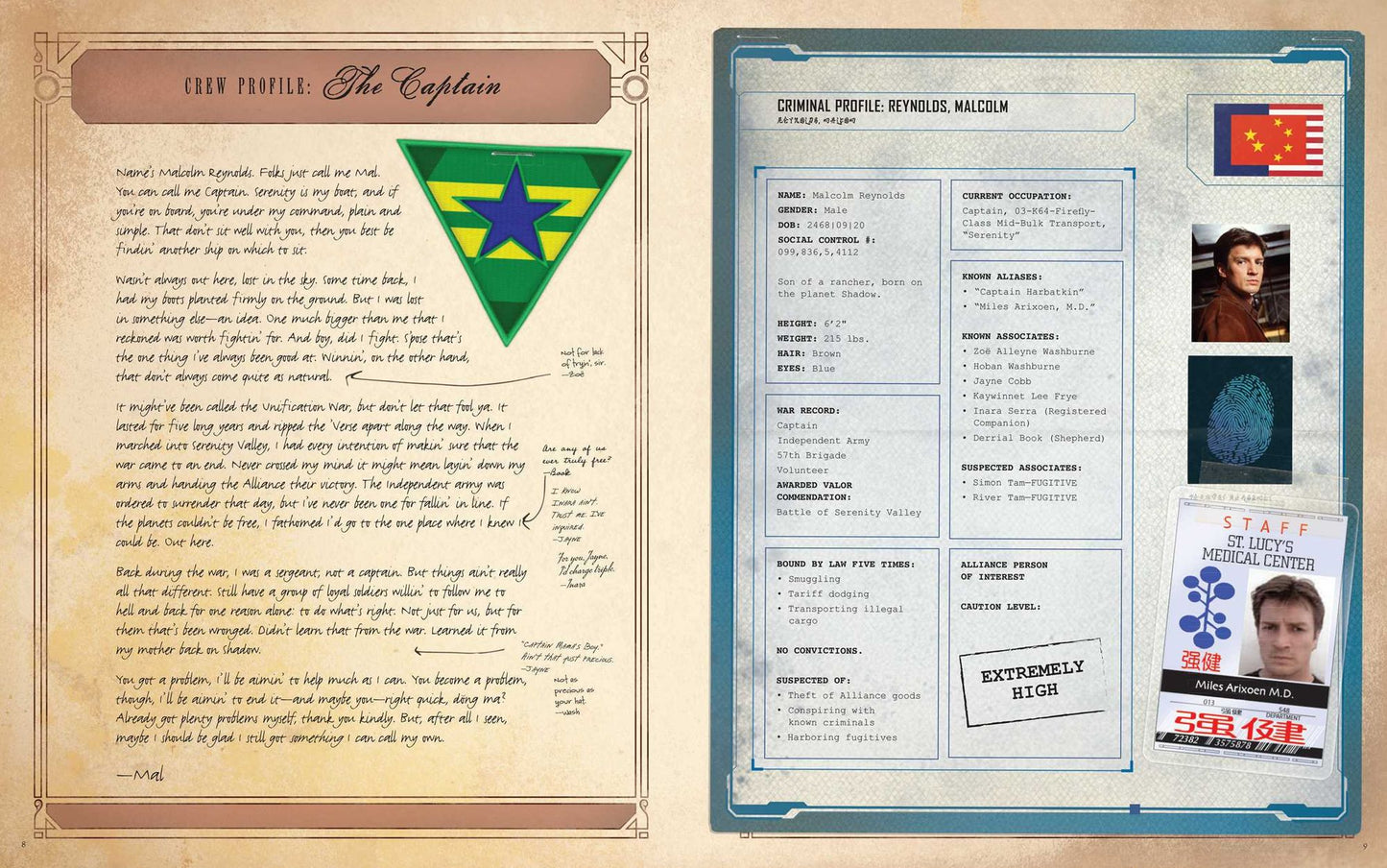 The Serenity Handbook: The Official Crew Member's Guide to the Firefly-Class Series 3 Ship