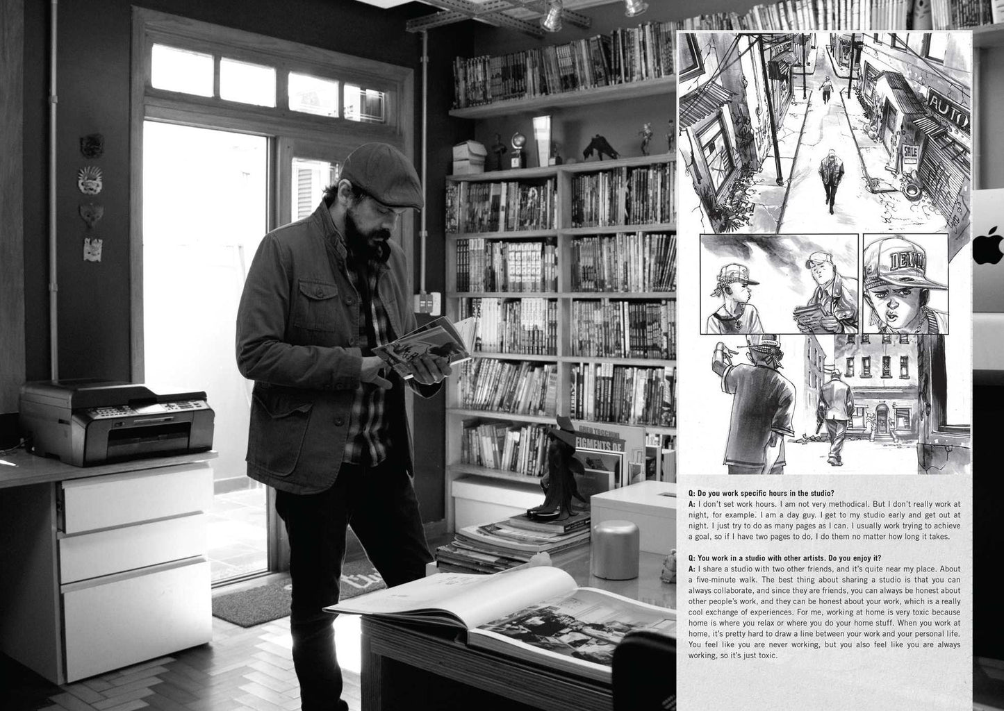 Masters of Comics: Inside the Artists' Studios
