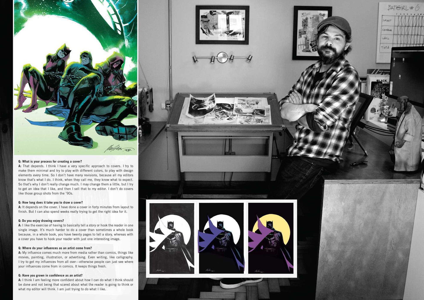 Masters of Comics: Inside the Artists' Studios