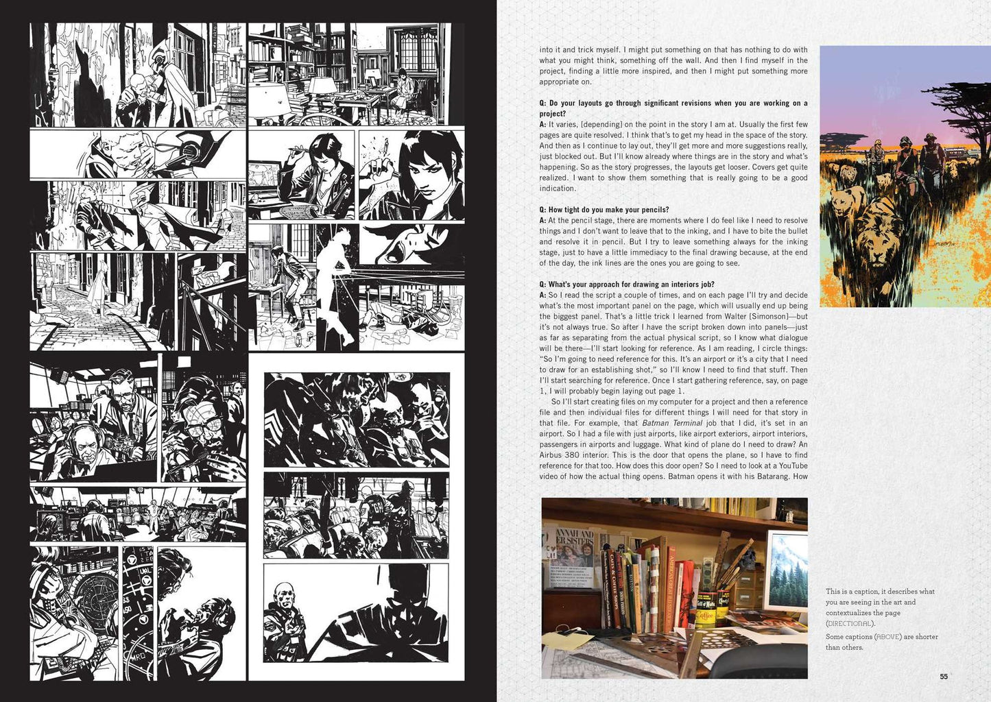 Masters of Comics: Inside the Artists' Studios