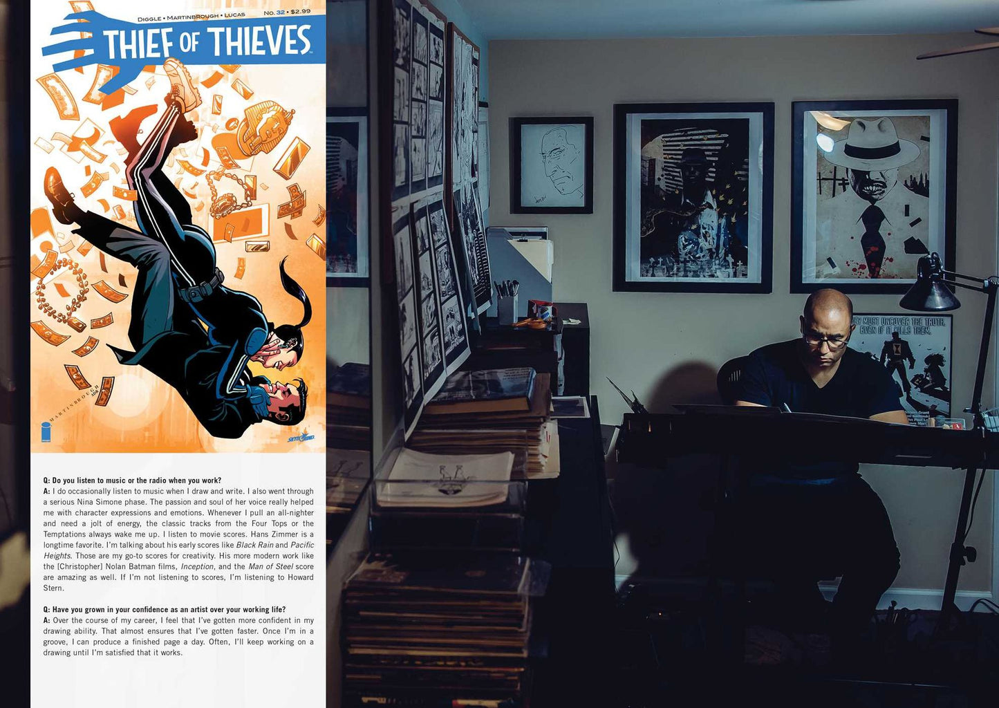 Masters of Comics: Inside the Artists' Studios