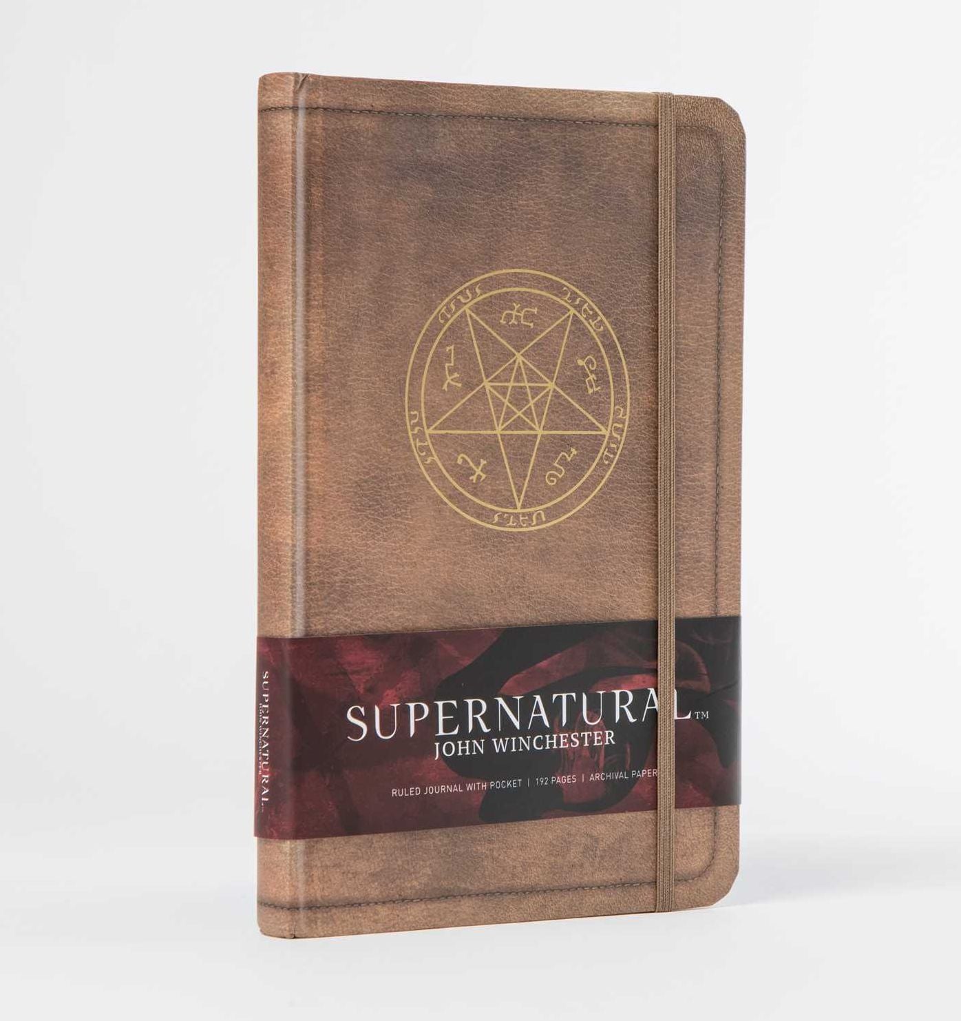 Supernatural: John Winchester Hardcover Ruled Journal