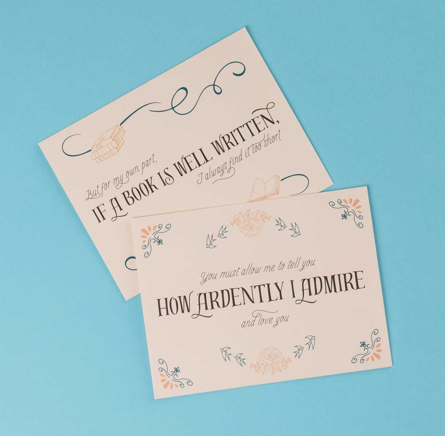 Literary Stationery Sets: Jane Austen