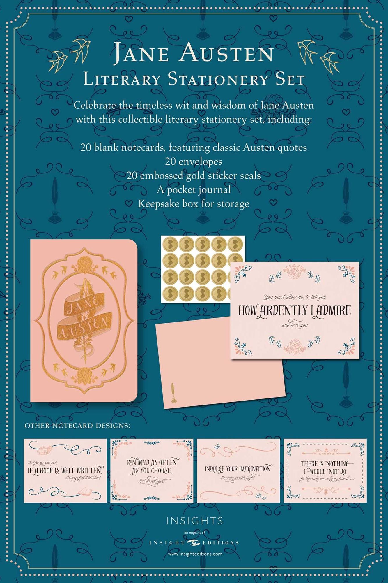 Literary Stationery Sets: Jane Austen
