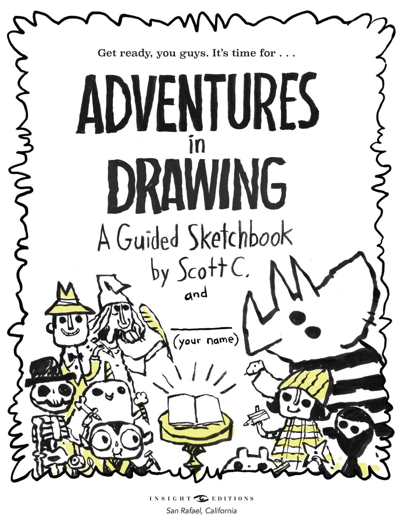 Adventures in Drawing: A Guided Sketchbook