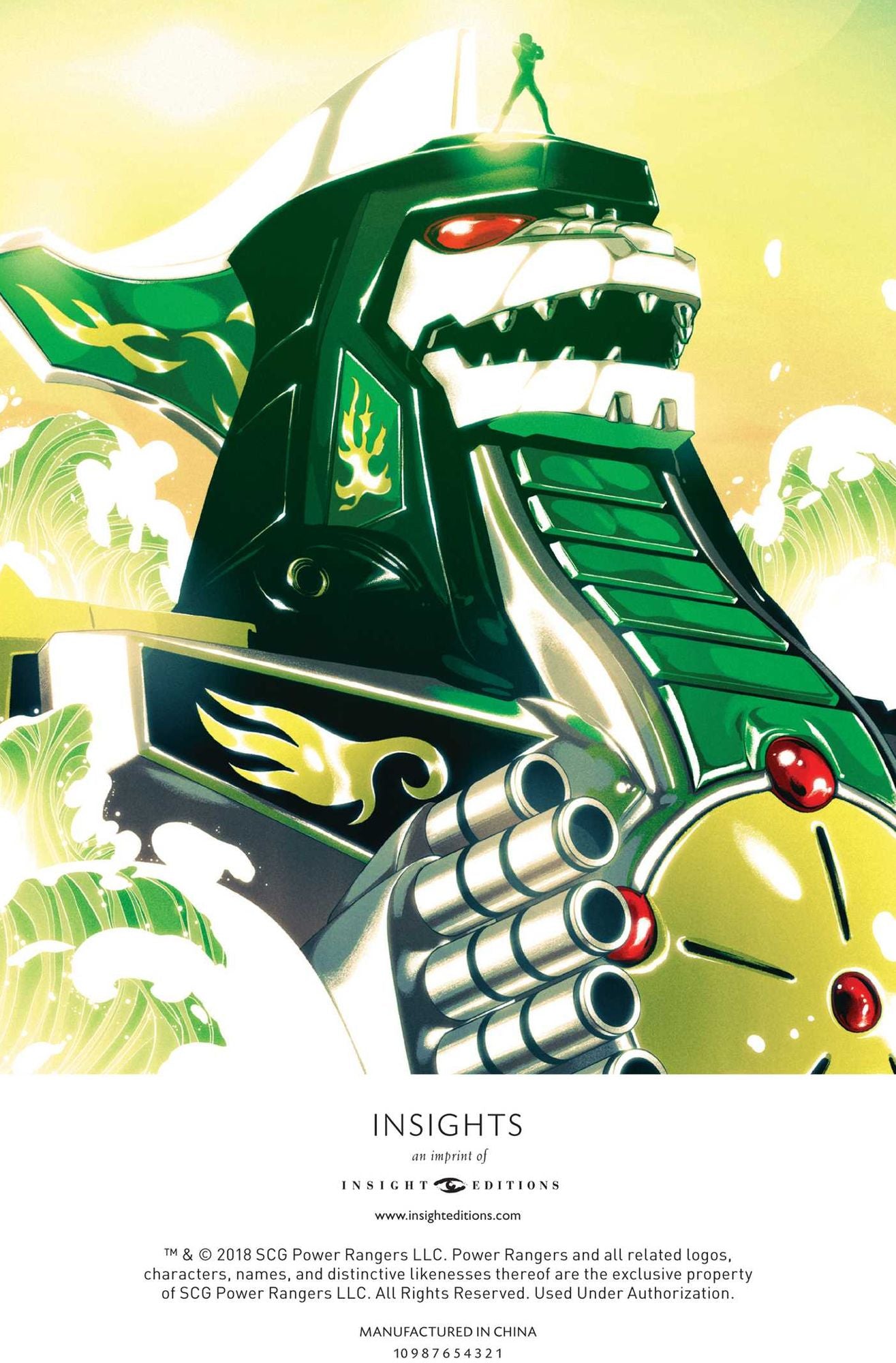 Power Rangers: Green Ranger Hardcover Ruled Journal