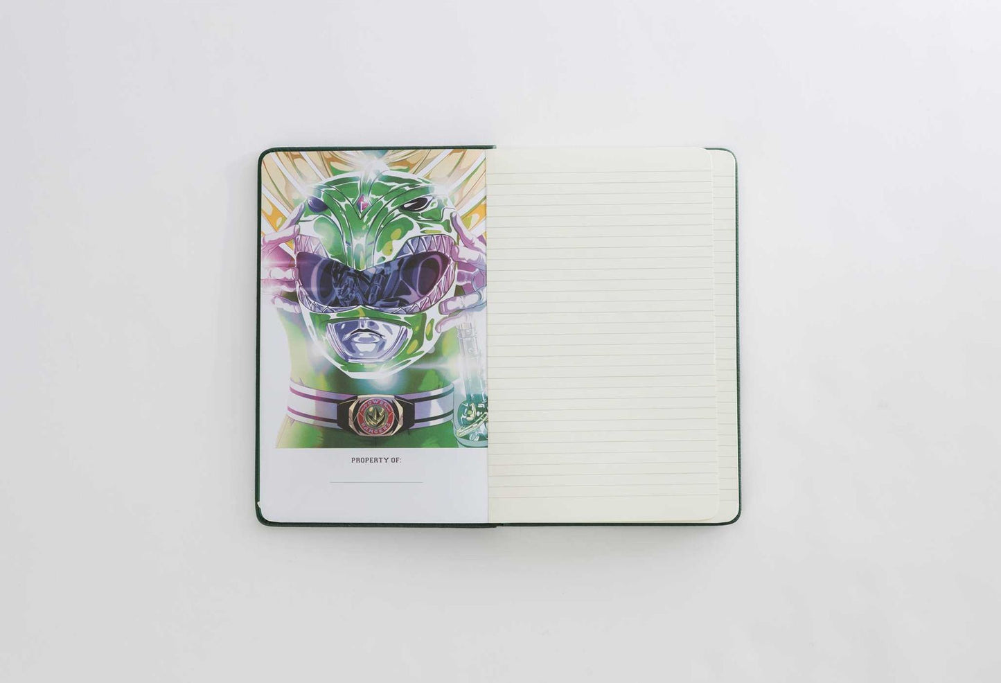 Power Rangers: Green Ranger Hardcover Ruled Journal