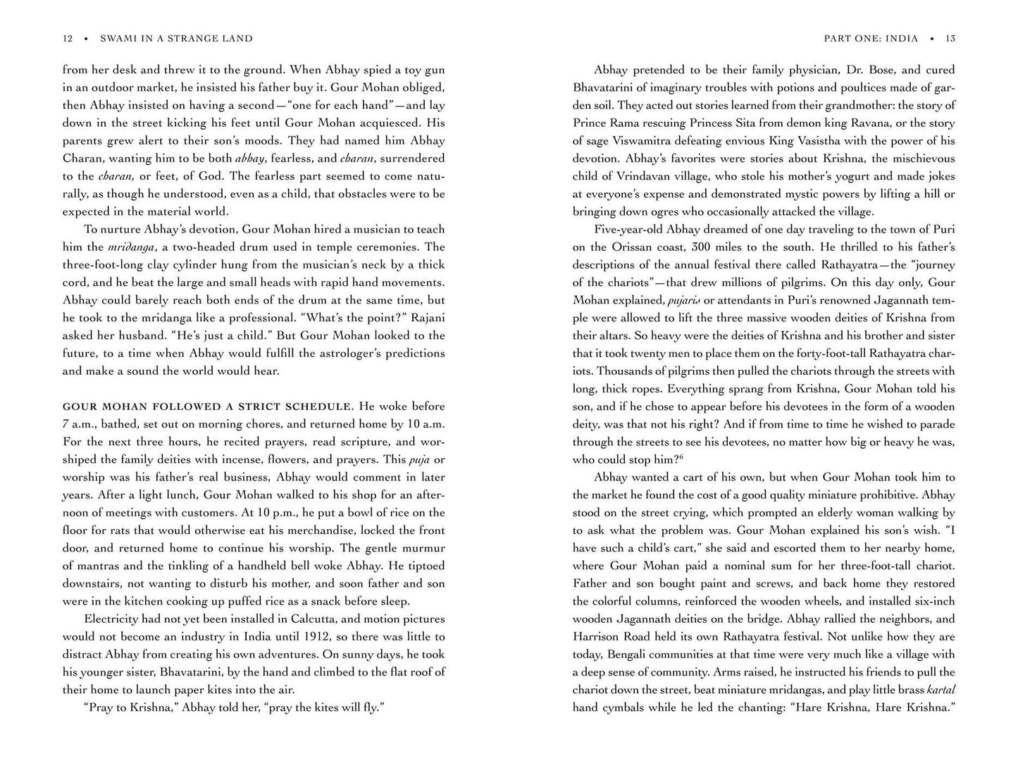 Swami in a Strange Land: How Krishna Came to the West