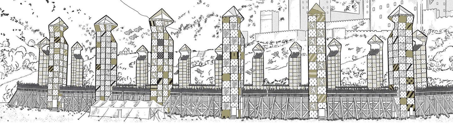 Harry Potter: A Cinematic Gallery: 80 Original Images to Color and Inspire