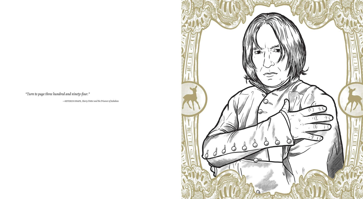 Harry Potter: A Cinematic Gallery: 80 Original Images to Color and Inspire