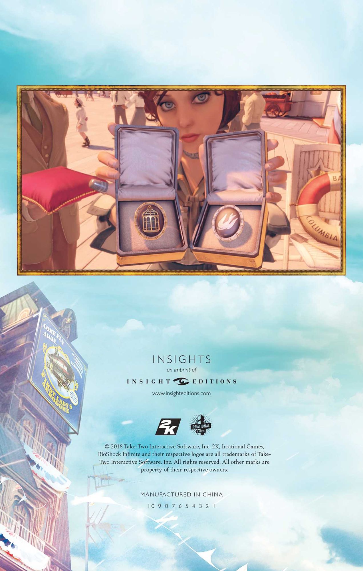 BioShock Infinite Hardcover Ruled Journal