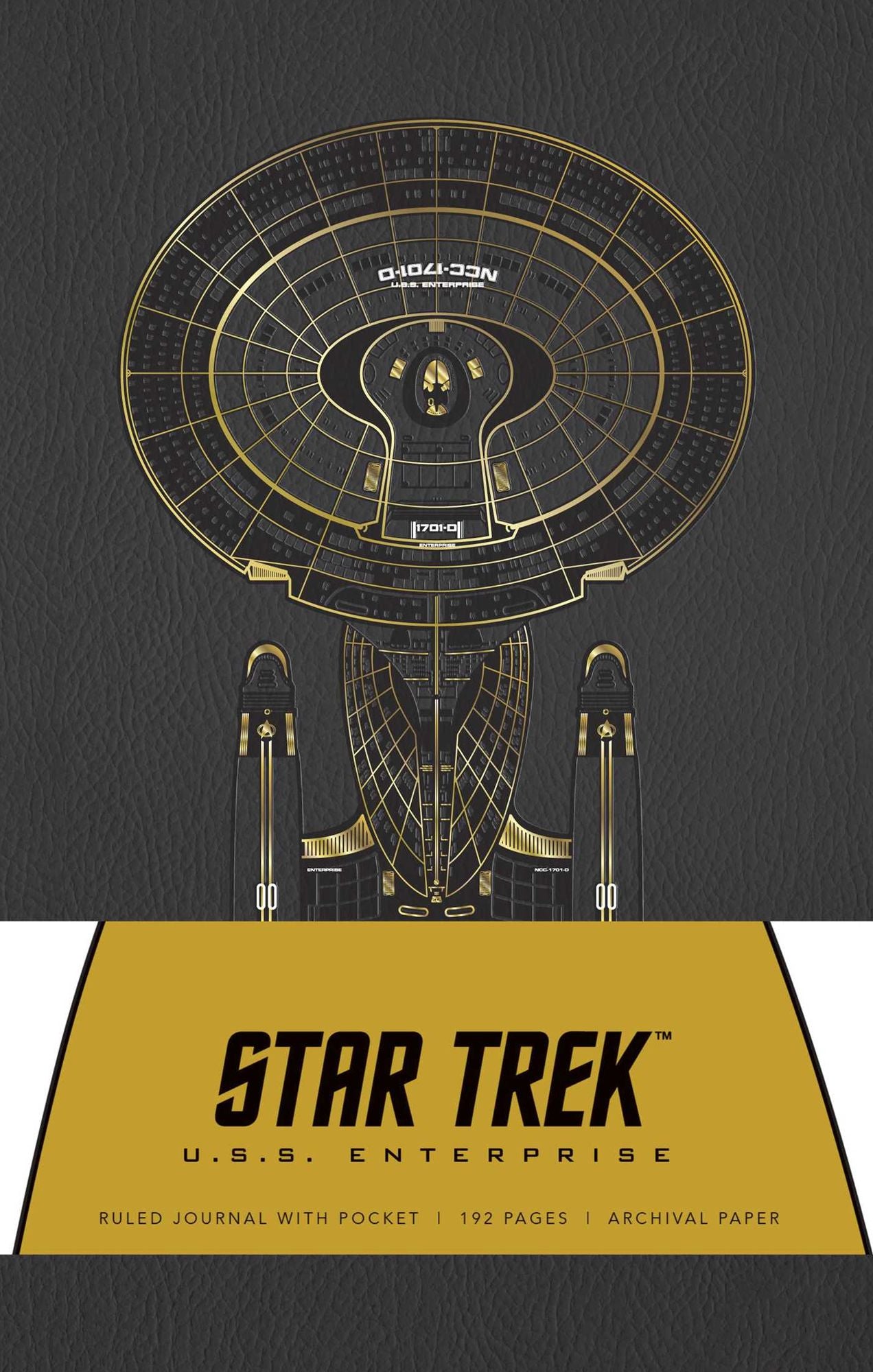 Star Trek Hardcover Ruled Journal: U.S.S. Enterprise