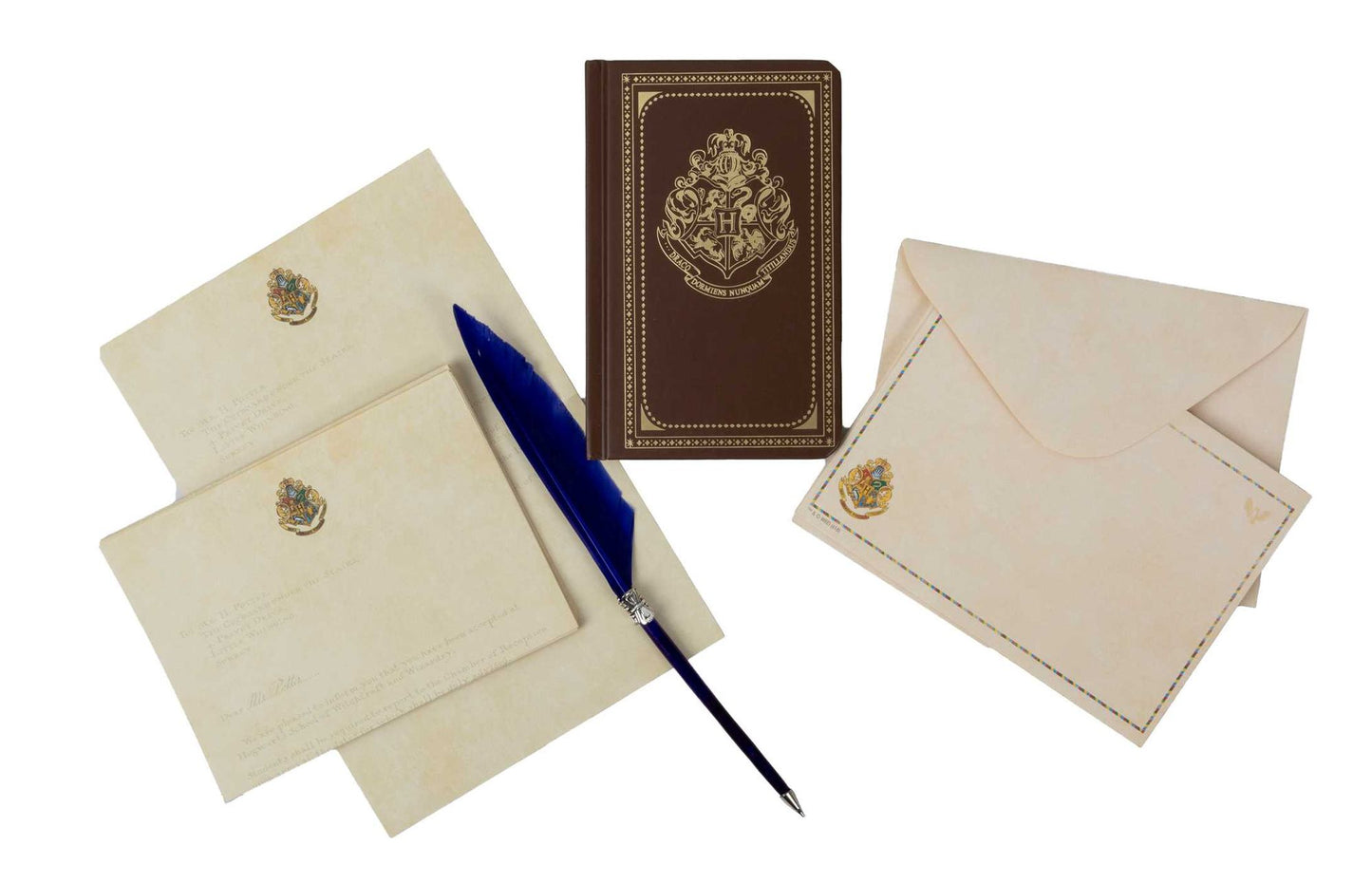 Harry Potter: Hogwarts School of Witchcraft and Wizardry Desktop Stationery Set (with Pen)