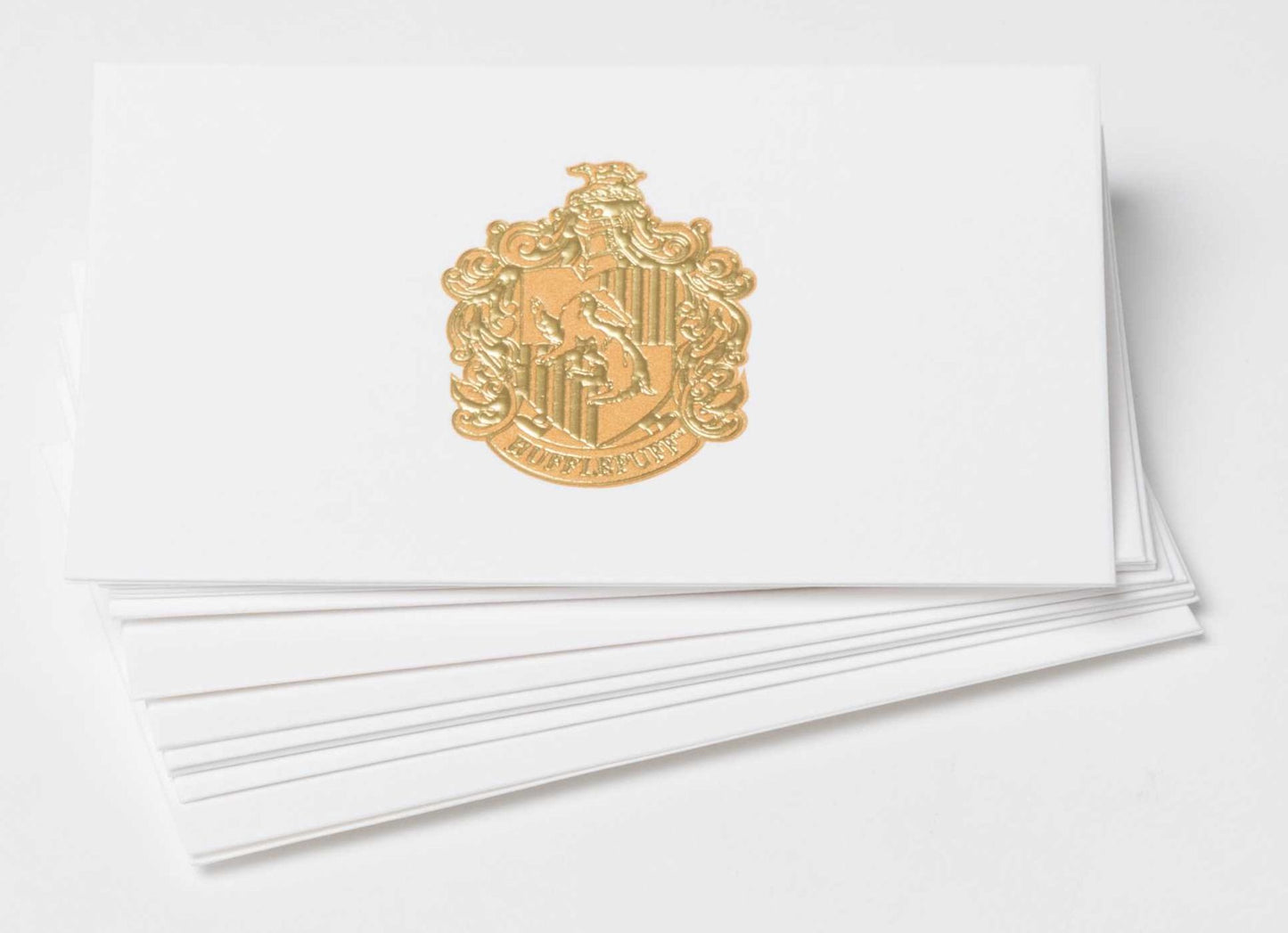 Harry Potter: Hufflepuff Crest Foil Gift Enclosure Cards (Set of 10)