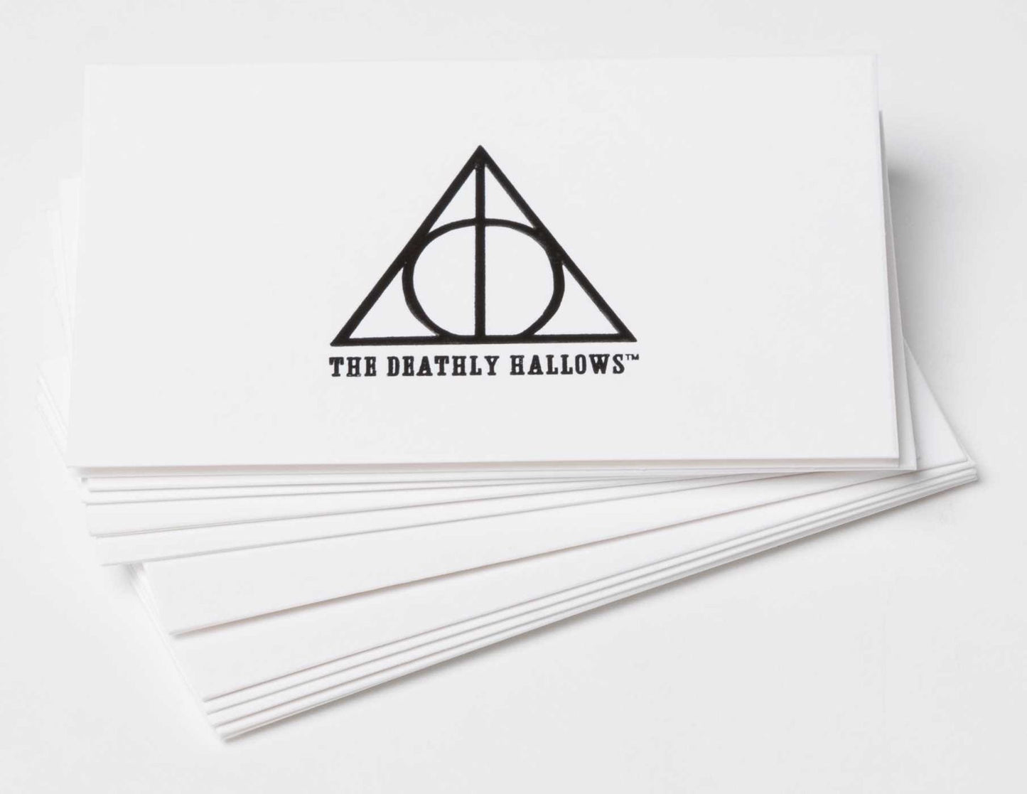 Harry Potter: Deathly Hallows Foil Gift Enclosure Cards (Set of 10)