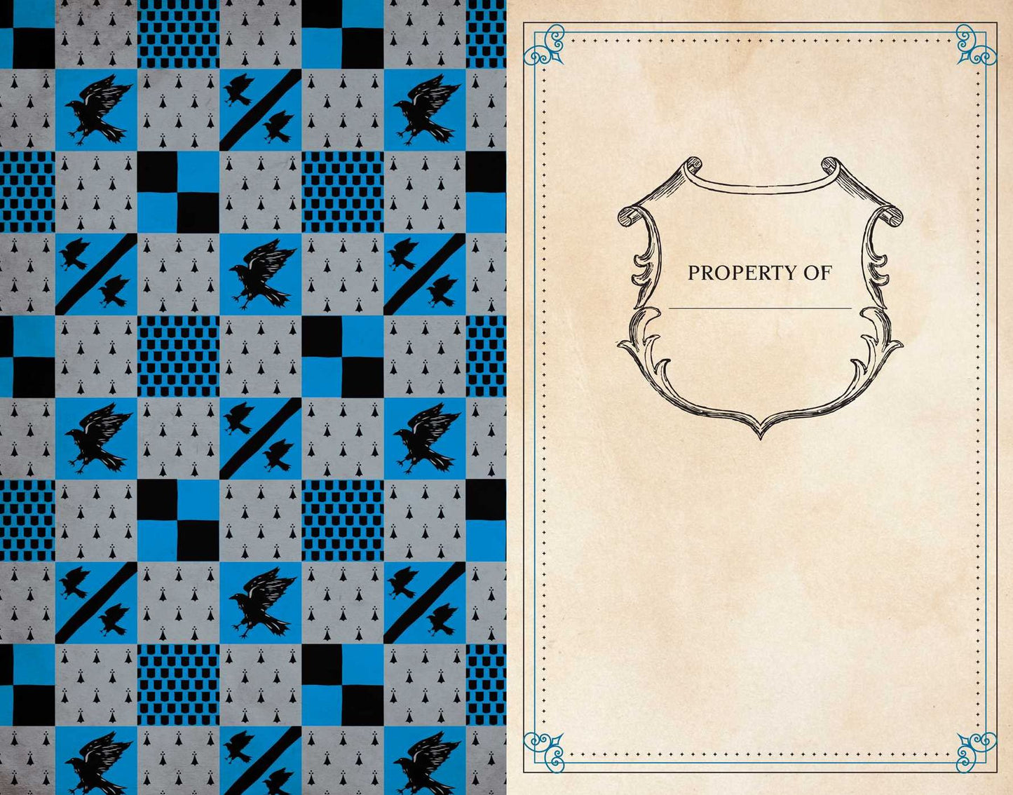 Harry Potter: Ravenclaw Ruled Notebook