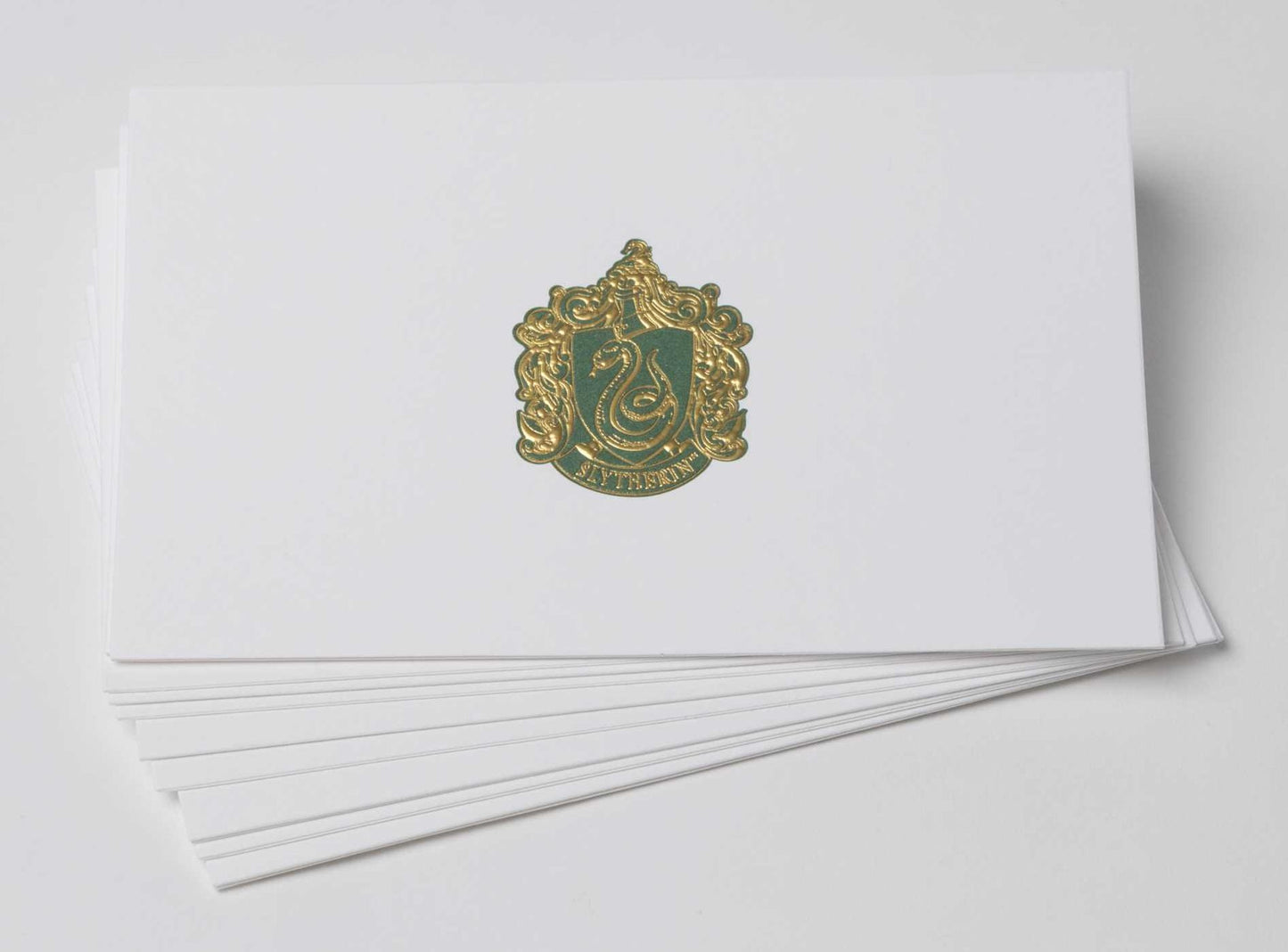 Harry Potter: Slytherin Foil Note Cards (Set of 10)